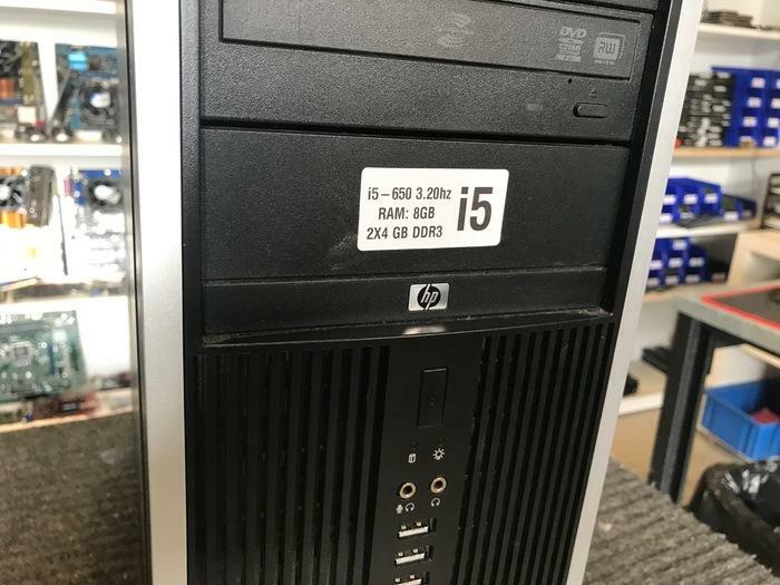 PC TOUR HP COMPAQ 8100 ELITE CORE I5-650 3.20GHZ 8GB