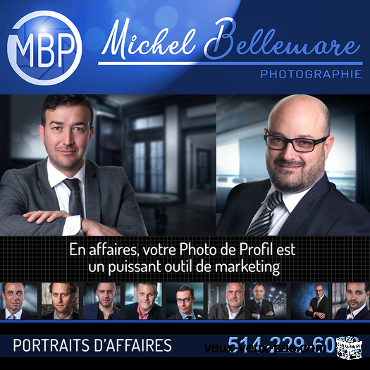 Photographe pour vos portraits d'affaires /Linkedin