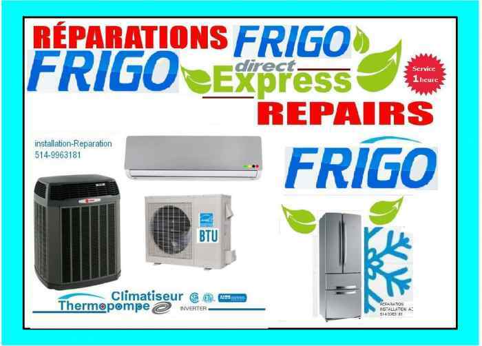 REFRIGERATEUR FRIGO FRIGIDAIRE FRIDGE REFRIGERATOR REPARATION REPAIR EXPRESSS