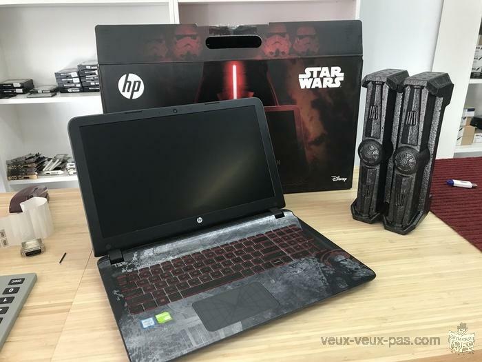 SPECIAL EDITION STAR WARS LAPTOP HP NOTEBOOK GAMER