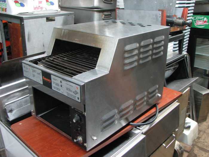 Toaster rotative SAVORY en acier inoxydable